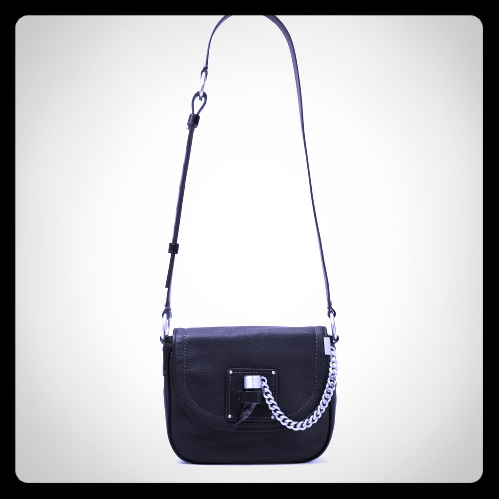 *PRICE DROP*Michael Kors Black Saddlebag ❤️💕